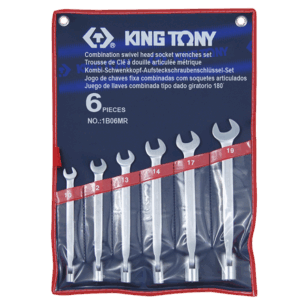 6 pcs Combination wrench set KING TONY 10 12 13 14 17 19