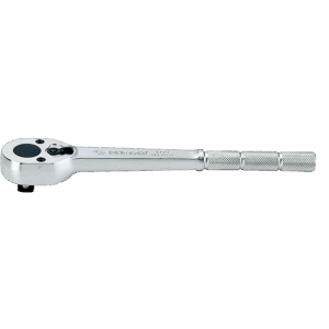 REVERSIBLE RATCHET 1/2 11° gear (32 teeth) DIN3122 CHROME - KING TONY
