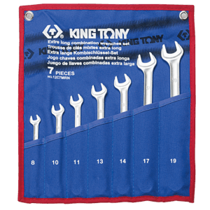 24PC.ULTRA-LIGHT LONG COMBINATION WRENCH SET - KING TONY
