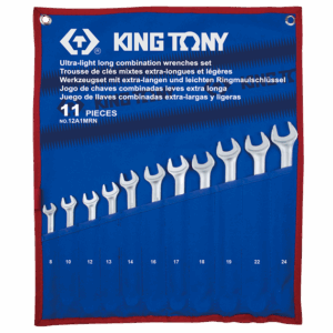 11PC.ULTRA-LIGHT LONG COMBINATION WRENCH 8~24mm - KING TONY