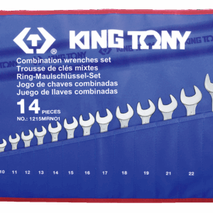 14 pcs COMBINATION WRENCH SET METRIC TETORON - KING TONY