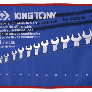 14 pcs COMBINATION WRENCH SET METRIC TETORON - KING TONY