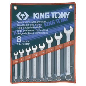 8 pcs Combination wrench set KING TONY 10-22mm