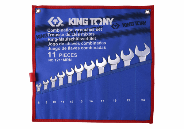 11 pcs Combination wrench set KING TONY 8-24mm