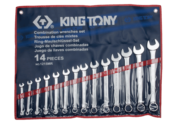 14 pcs COMBINATION WRENCH SET METRIC - KING TONY