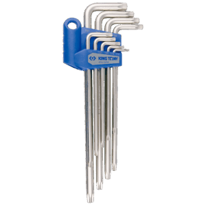 TORX TR VÕTMETE KOMPLEKT 9os T10-T50 - KING TONY