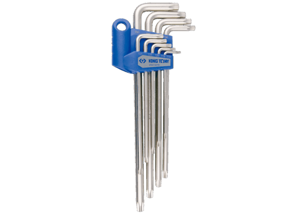 TORX TR VÕTMETE KOMPLEKT 9os T10-T50 - KING TONY
