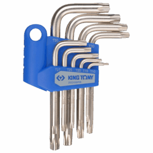 TORX VÕTMED KOMPLEKT 9os T10-T50 - KING TONY
