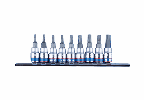 1/4 TORX OTSIKUTE KMPL 9tk - KING TONY