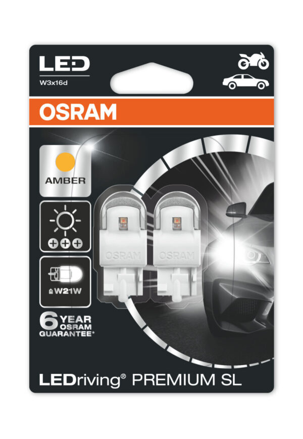 LEDRIVING 12V W21W KOLLANE OSRAM