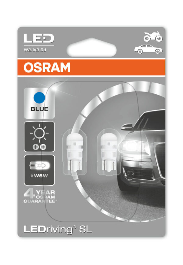LEDRIVING W5W 12V BLUE OSRAM