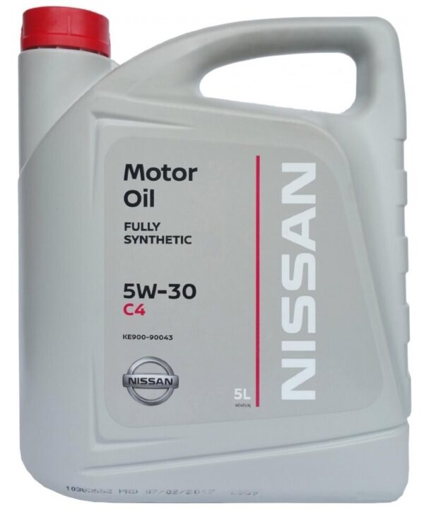 5W30 C4 - MOOTORIÕLI NISSAN 5L
