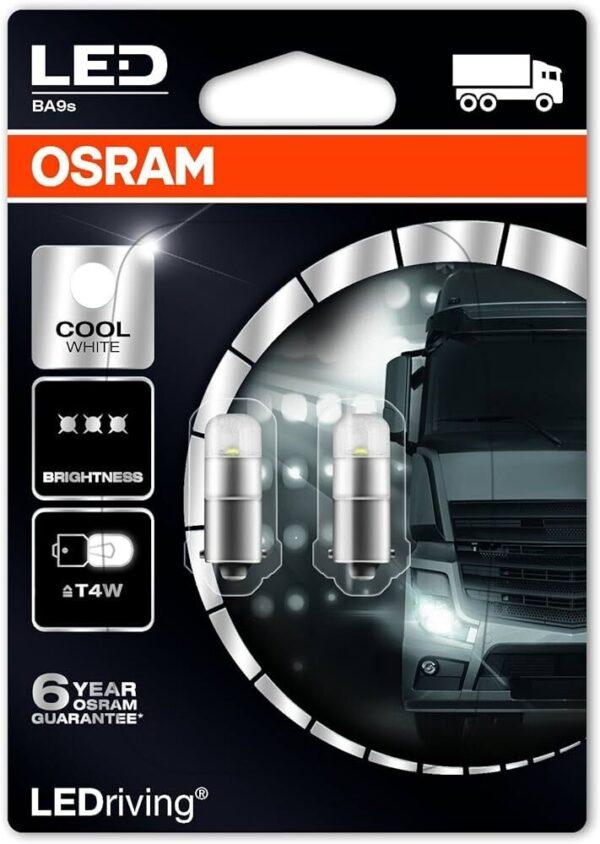LEDRIVING 24V T4W COOL WHITE OSRAM