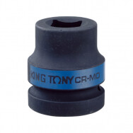 1 DR. BUDD WHEEL SOCKET 21mm 4PT BLACK 60mm L - KING TONY