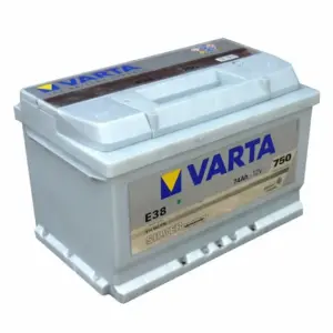 SILVER DYN E38 74Ah 750A 278X175X175 -/+