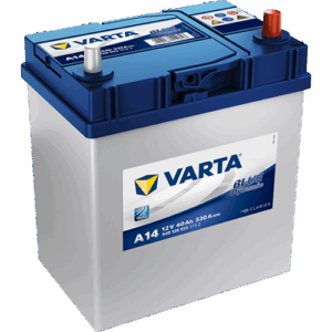 KÄIVITUSAKU BLUE DYN A14 40Ah 330A 187X127X207 -/+