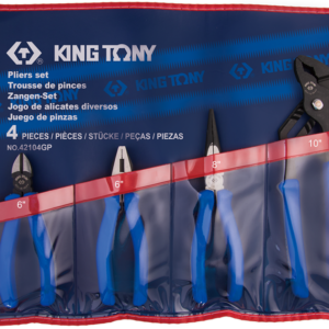 4 pcs EUROPEAN TYPE PLIERS SET - KING TONY
