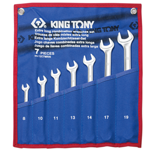 24PC.ULTRA-LIGHT LONG COMBINATION WRENCH SET - KING TONY