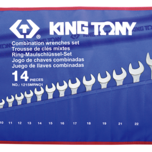 14 pcs COMBINATION WRENCH SET METRIC TETORON - KING TONY