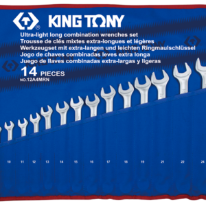14PC.ULTRA-LIGHT LONG COMBINATION WRENCH 8~24mm - KING TONY