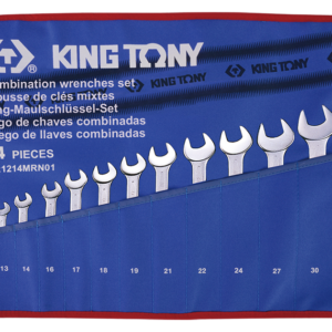 14 pcs COMBINATION WRENCH SET METRIC TETORON - KING TONY