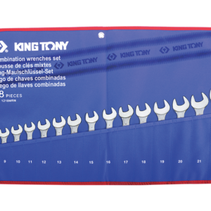 18 pcs COMBINATION WRENCH SET METRIC TETORON - KING TONY