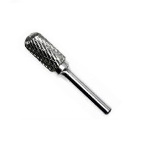 Burr cylinder with radius end (d=12mm)