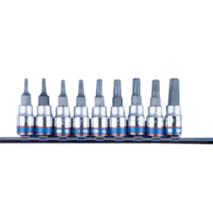 1/4 TORX TR OTSIKUTE KMPL 9tk - KING TONY