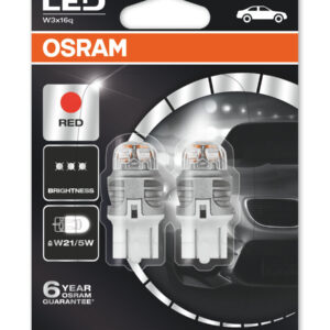 LEDRIVING - 12V W21/5W - RED OSRAM