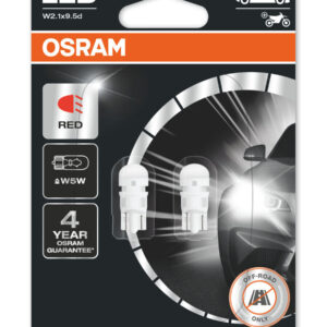 LEDRIVING 12V W5W RED OSRAM