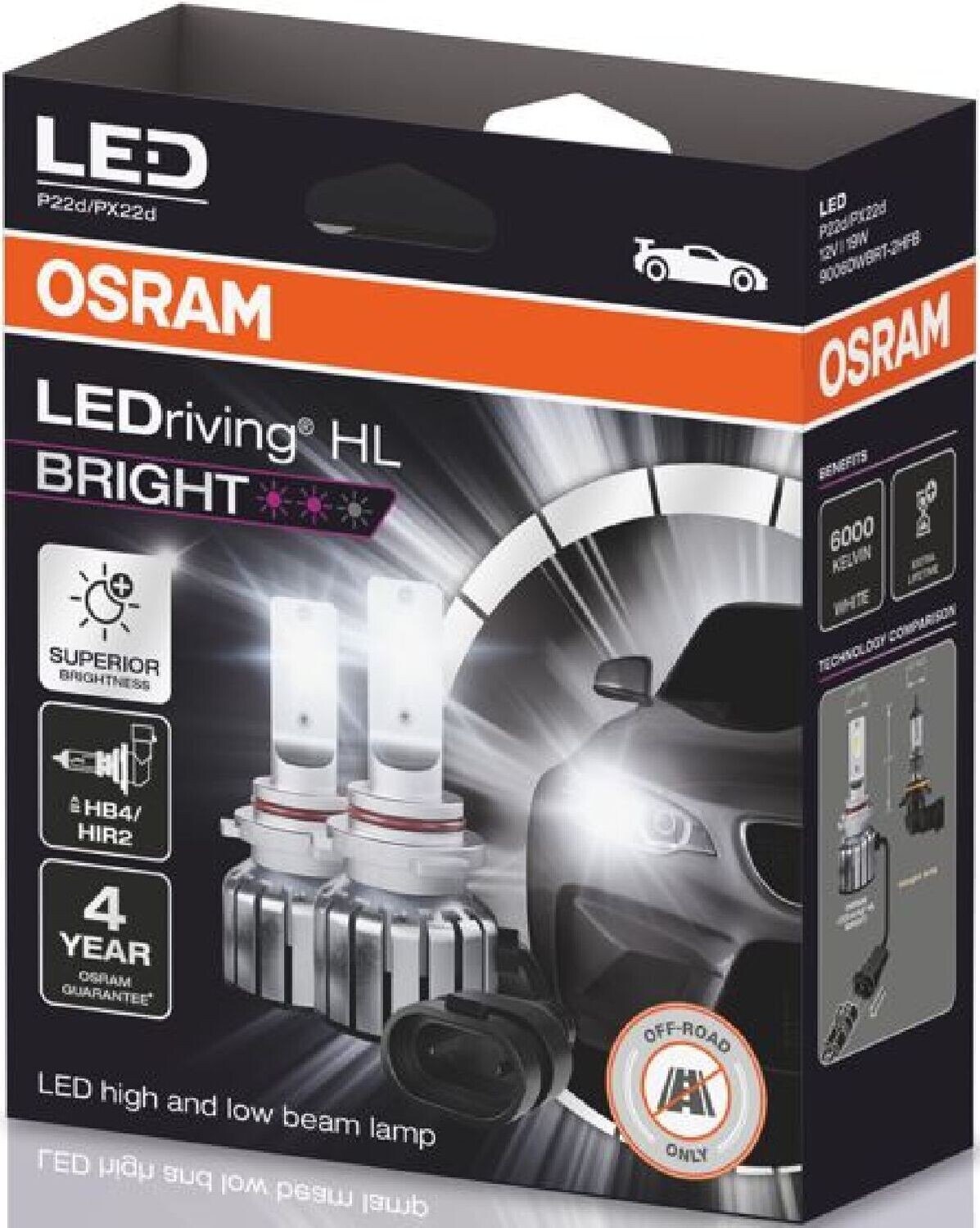 LEDRIVING HB4 / HIR2 OSRAM