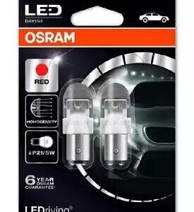 LEDRIVING 12V P21/5W RED OSRAM