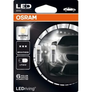 LEDRIVING 12V T4W  WHITE OSRAM