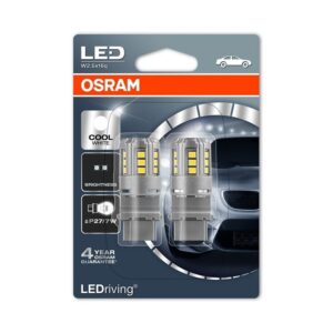 LED 1W 12V W2.5x16q (P27/7W) 2tk OSRAM