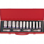 1/2 KUUSKANTPADRUNVÕTMETE KOMPLEKT 15os. - KING TONY