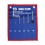 6 pcs PIN PUNCHES SET (TETORON) - KING TONY