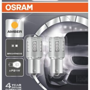 LED 2.5W 12V BA15s 2tk - P21W - KOLLANE OSRAM