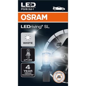 LEDRIVING 12V P13W WHITE - PG18.5D-1 OSRAM
