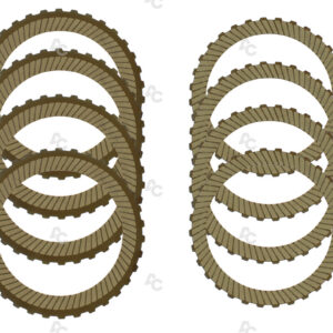 Friktsioonketaste komplekt MPS6/6DCT450 2008+