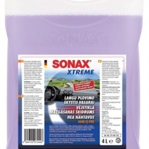 Klaasipesuvedelik 4l SONAX