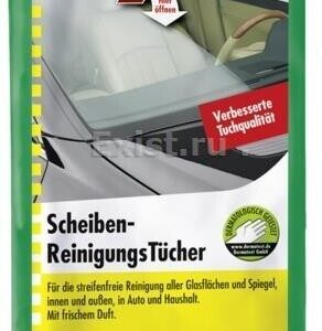 Klaasipuhastusvahend lapid 10tk SONAX