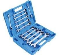 Leht-silmusvõti käristiga 12tk 8-19MM