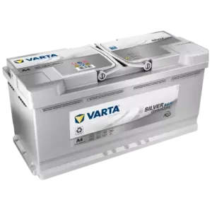 SILVER DYN xEV AGM A4 105Ah 950A 394X175X190 -/+