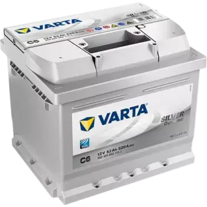 SILVER DYN C6 52Ah 520A 207X175X175 -/+