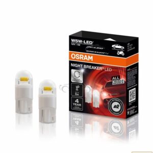 LED W5W Night Breaker GEN 2 (2 tk) 5700K 12V 1W OSRAM