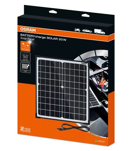 AKU laadimine SOLAR 20W OSRAM