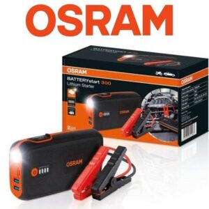 1500A liitium käivitusabi OSRAM / akupank 13000mAh Средство для запуска двигателя OSRAM